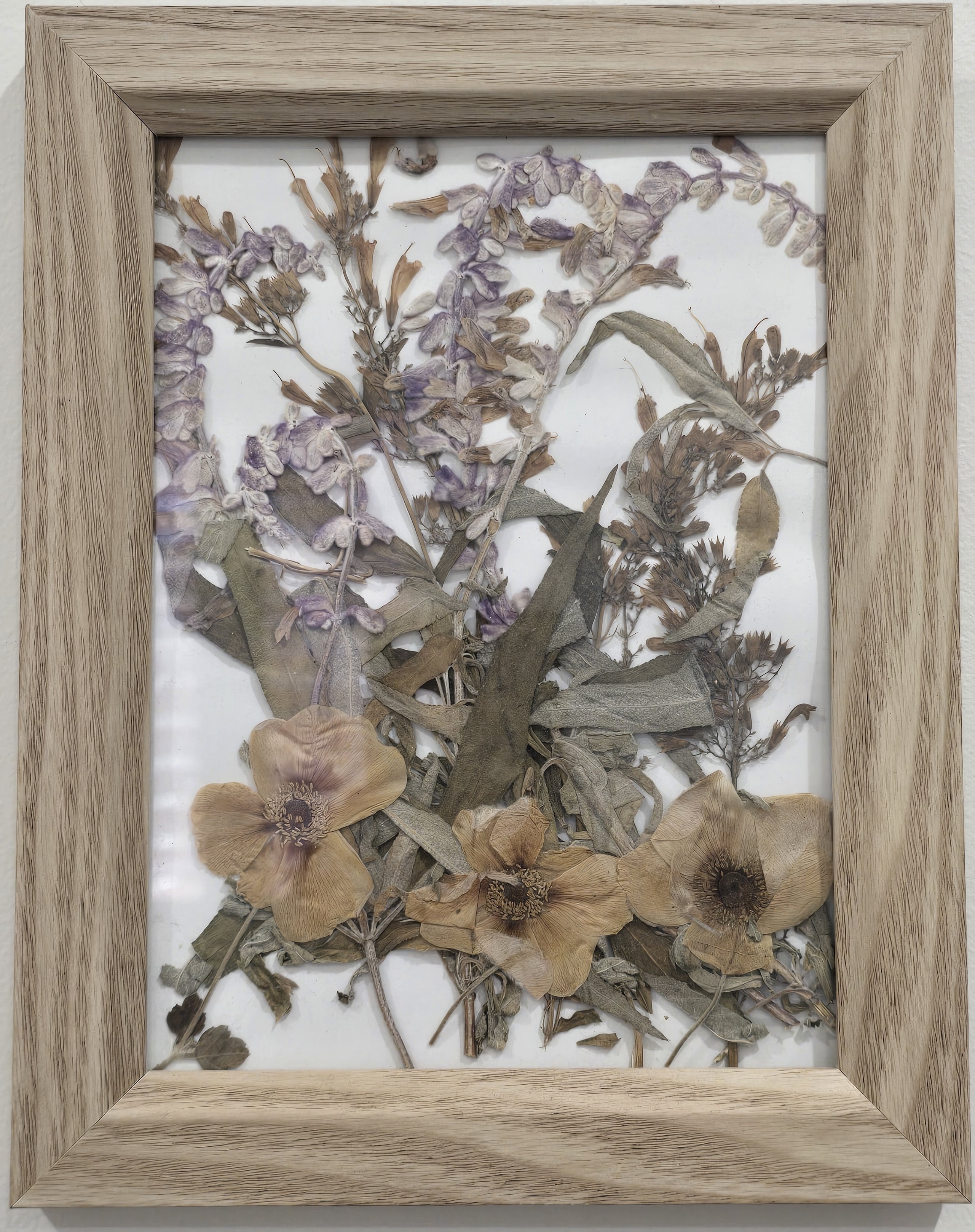 A Little Bloom pressed flower frame